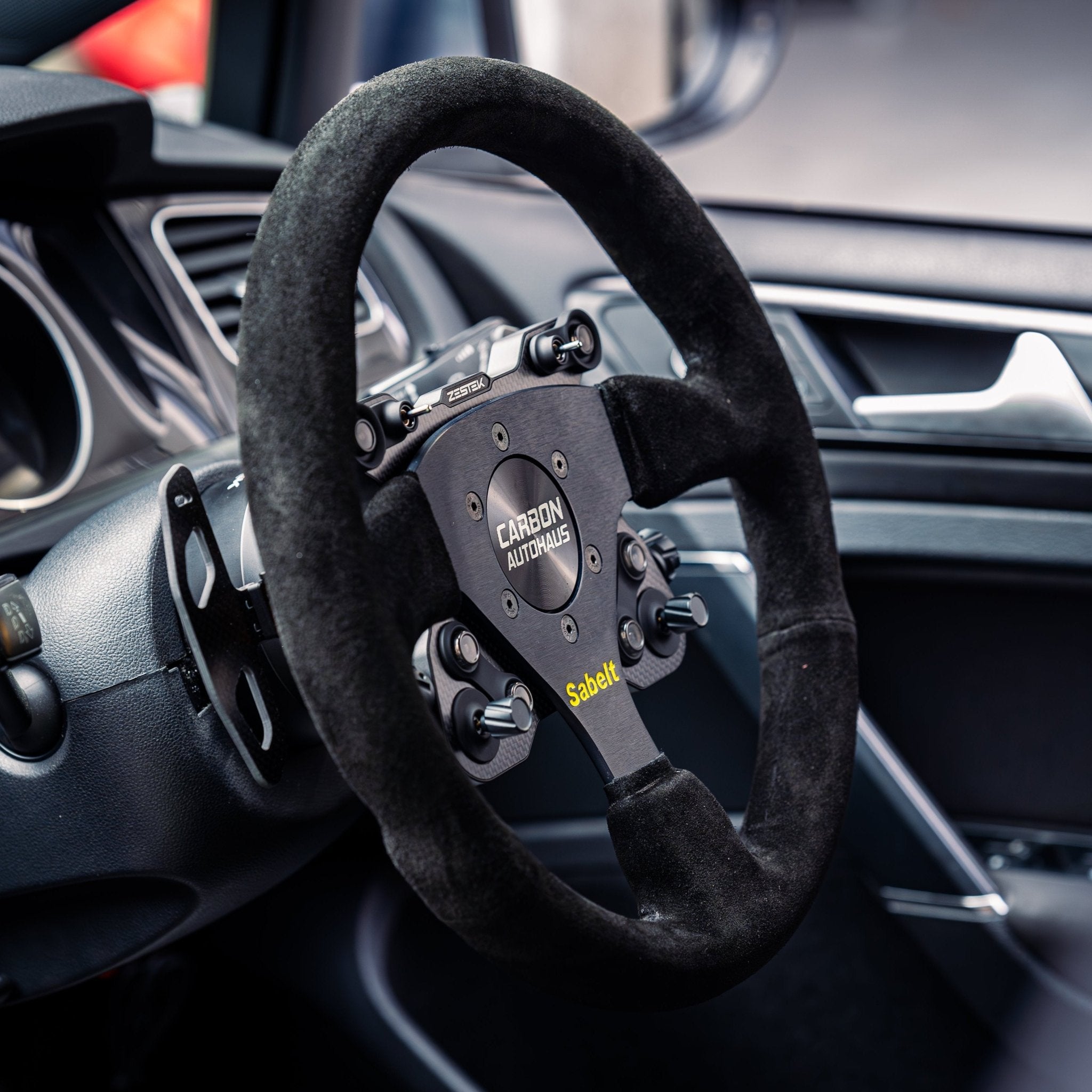 Sabelt SW-633 330mm Ultra Suede Steering Wheel