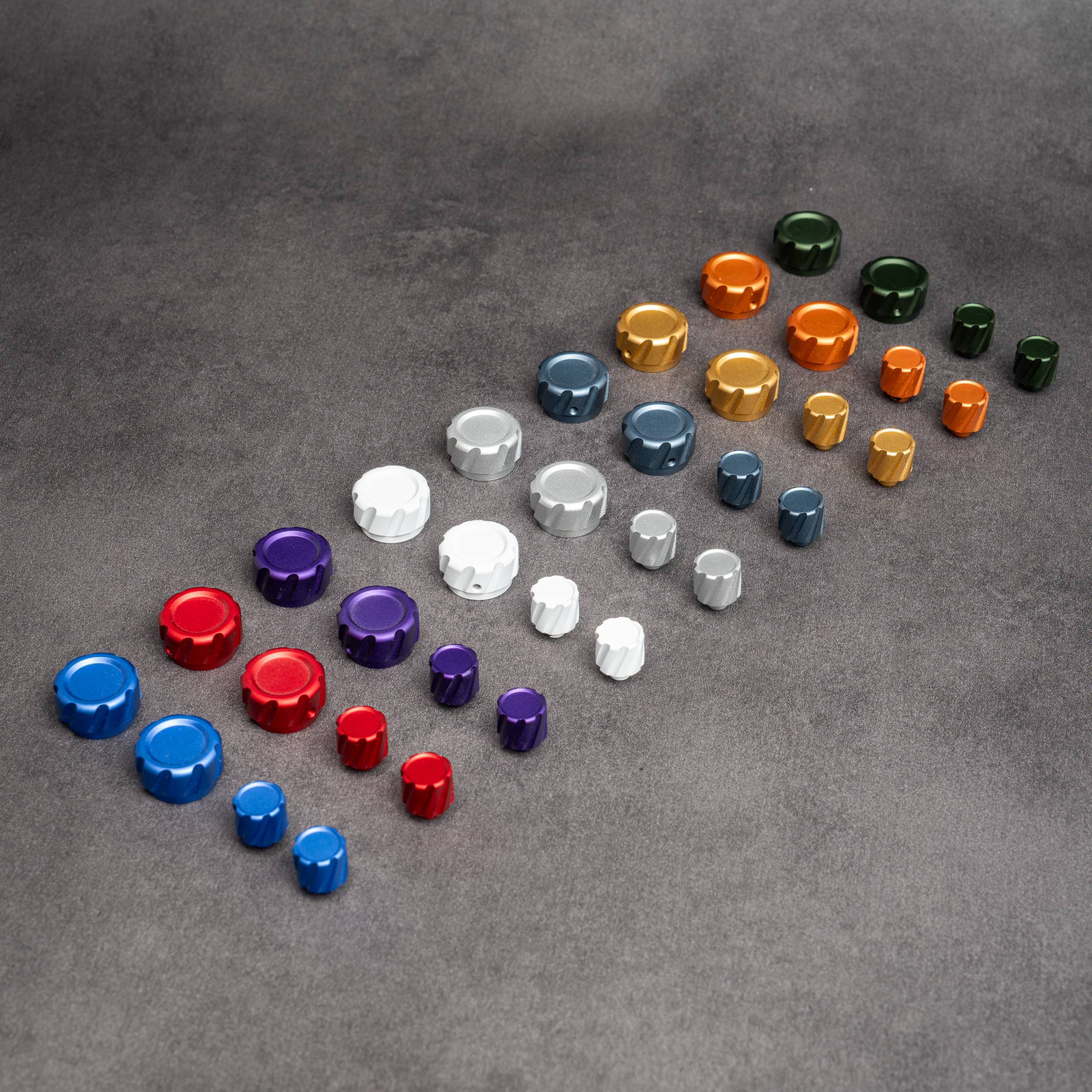 Zestek Racing Steering Multi - Coloured Knobs - Zestek Australia