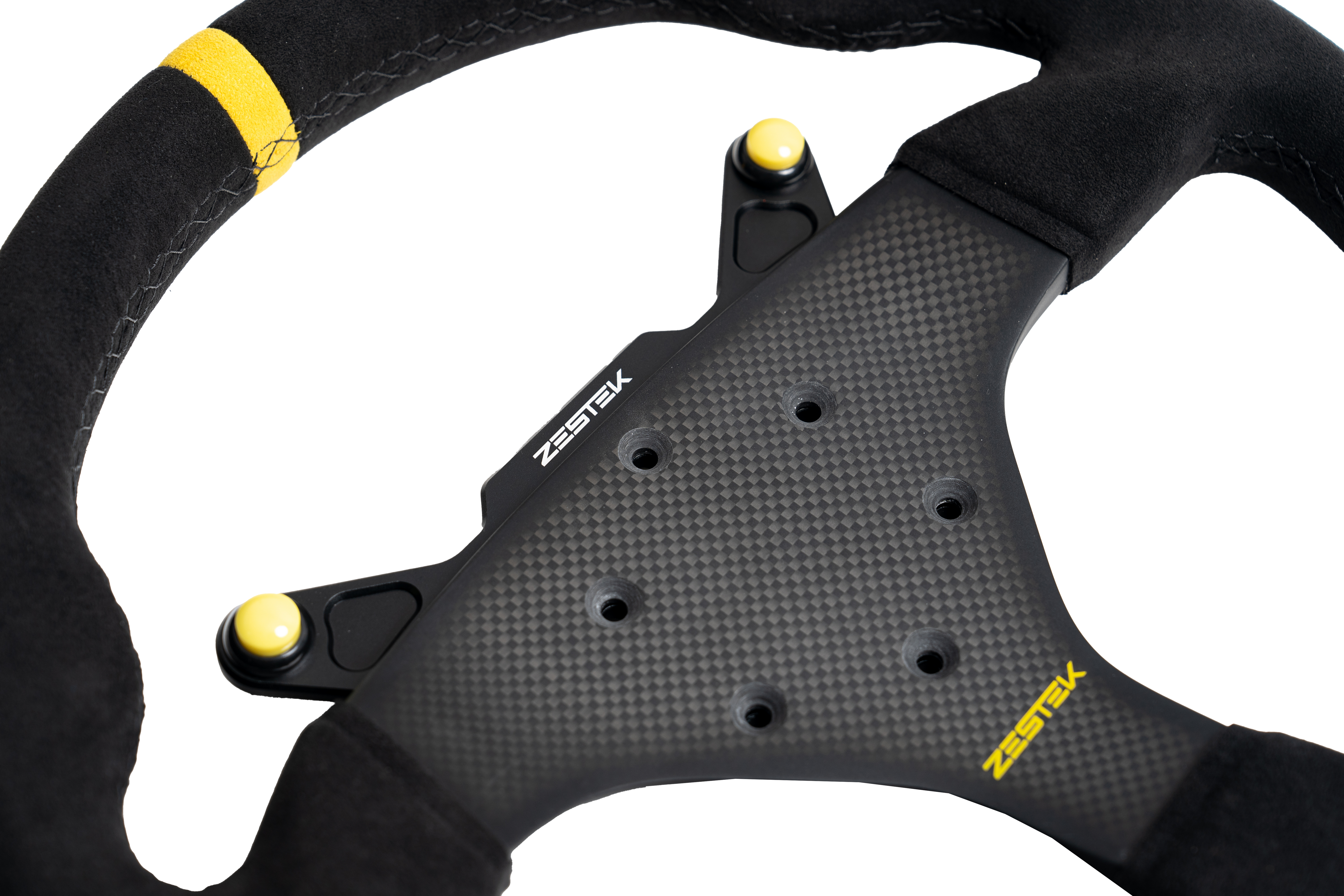 Zestek Racing Carbon Fiber Steering Wheel - 330 Lite