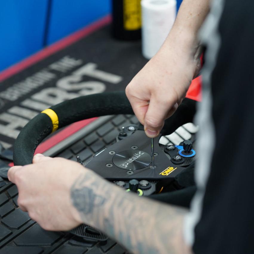 OMP Targa 330mm Flat Suede Steering Wheel - Zestek Australia